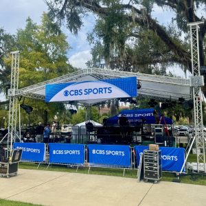 staging rental doak campbell stadium tallahassee